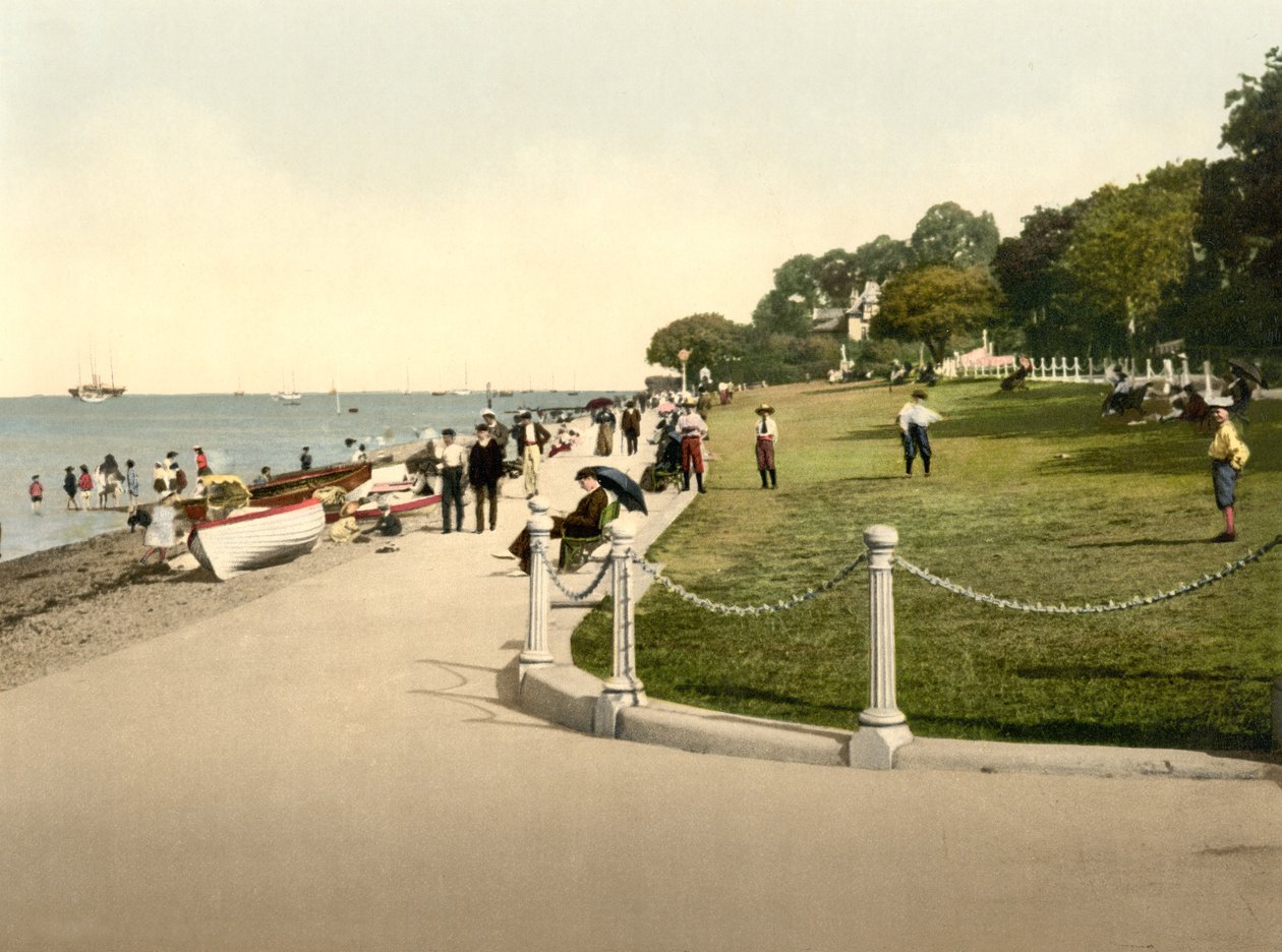 Veduta di Cowes da English School
