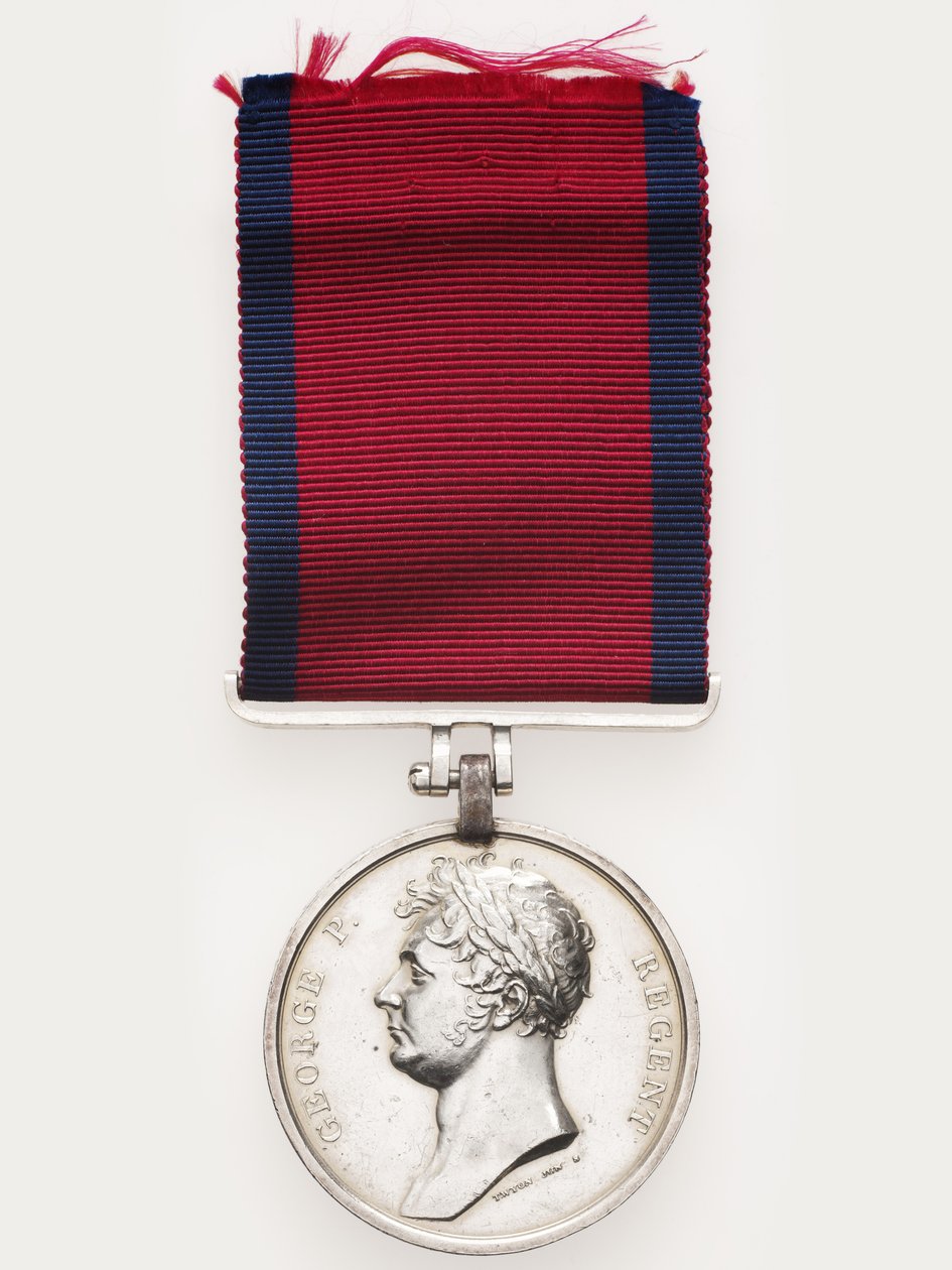 Medaglia di Waterloo da English School