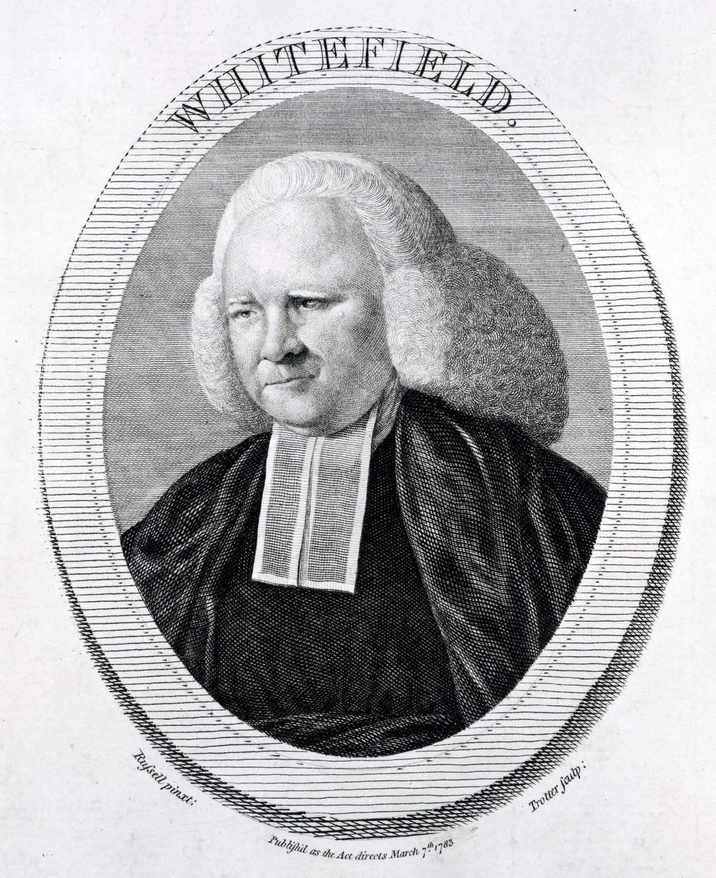 Whitefield, inciso da Trotter dopo Russell, 1783 da English School