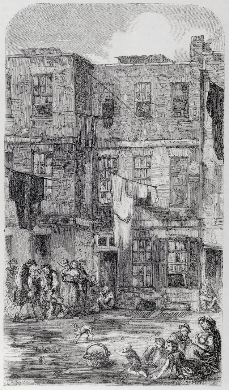 Wild Court, vicino a Great Wild Street, Drury Lane da English School
