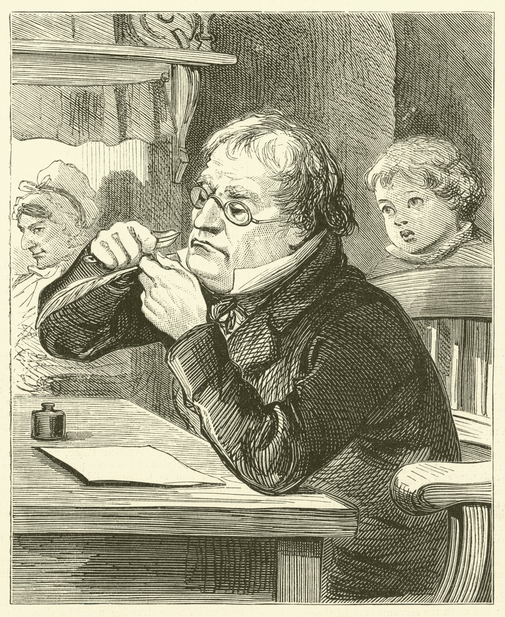 William Lilly (incisione) da English School