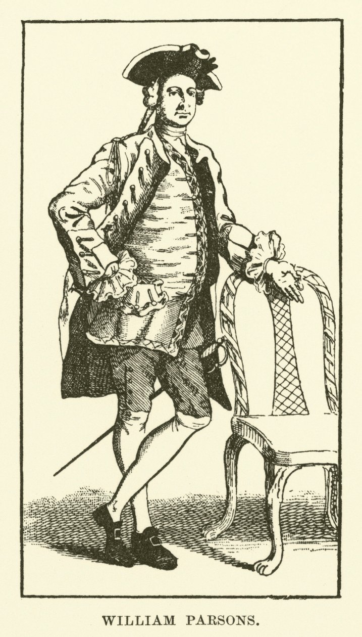 William Parsons (incisione) da English School