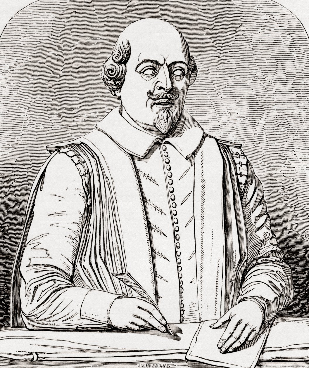 William Shakespeare, dopo il busto dalla tomba a Stratford, da 