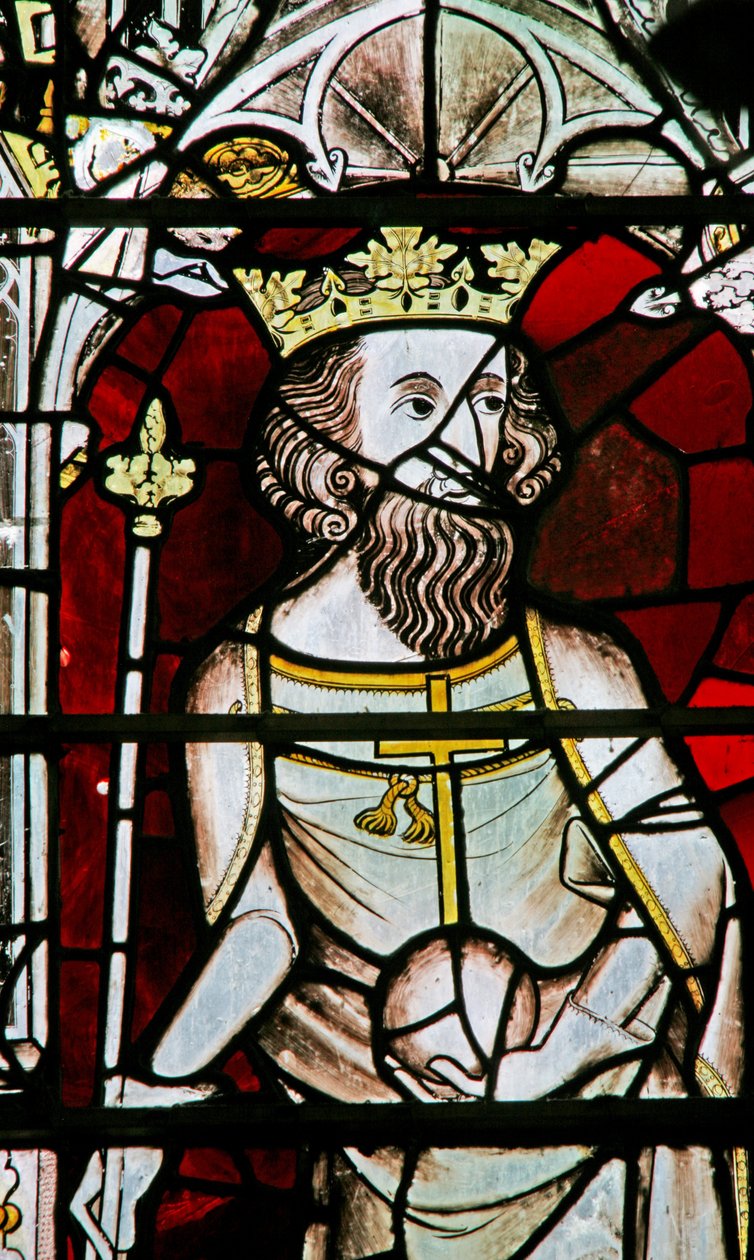 Finestra Ew raffigurante Edoardo II da English School