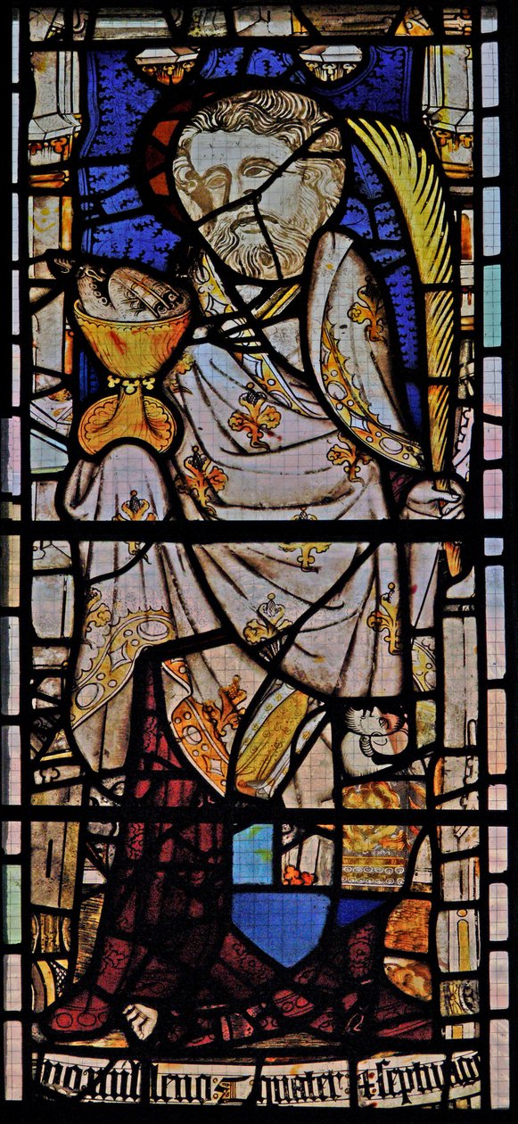 Vetrata raffigurante San Giovanni da English School