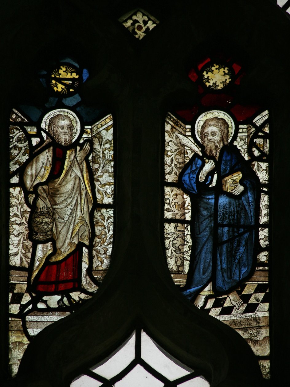 Vetrata N5 raffigurante San Bartolomeo, San Filippo da English School