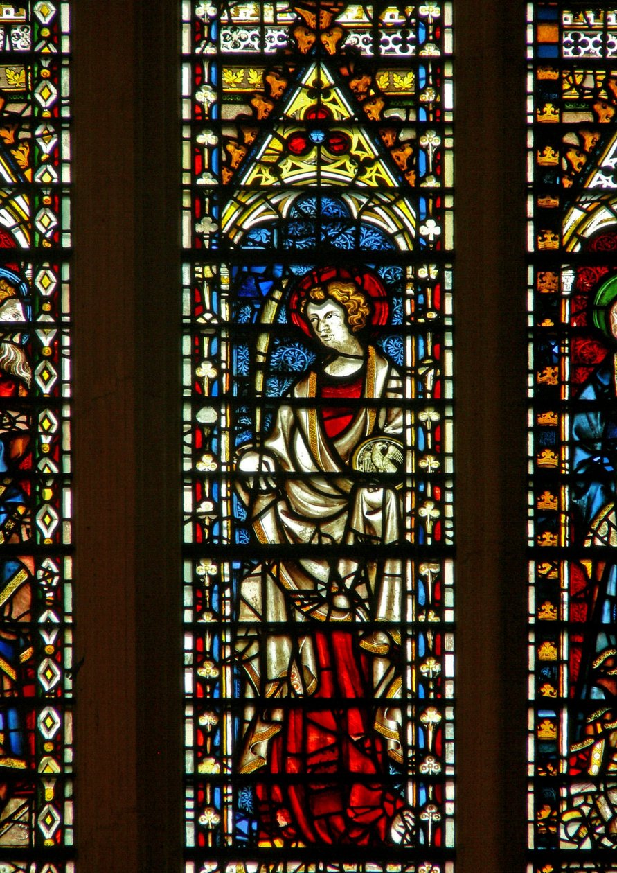 Vetrata raffigurante San Giovanni da English School