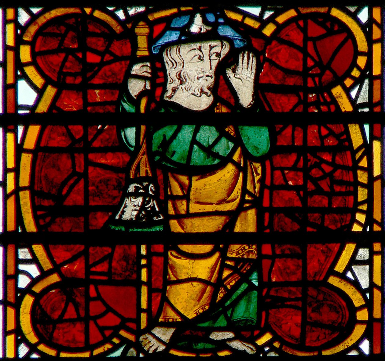 Vetrata raffigurante San Giacomo da English School