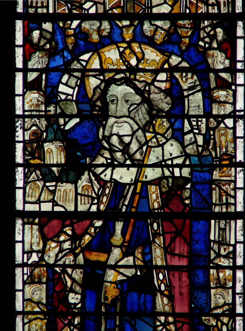 Finestra w12 raffigurante Re Edwin da English School