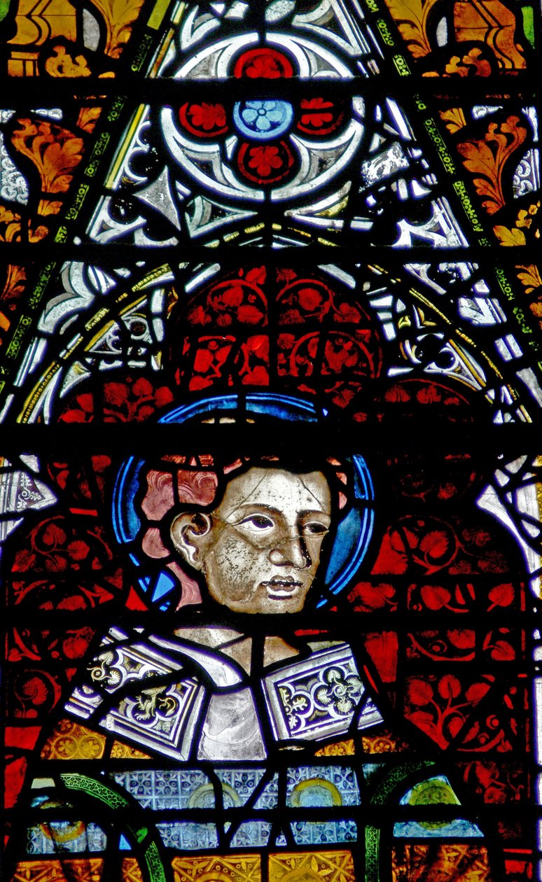 Finestra w2 raffigurante San Vincenzo da English School