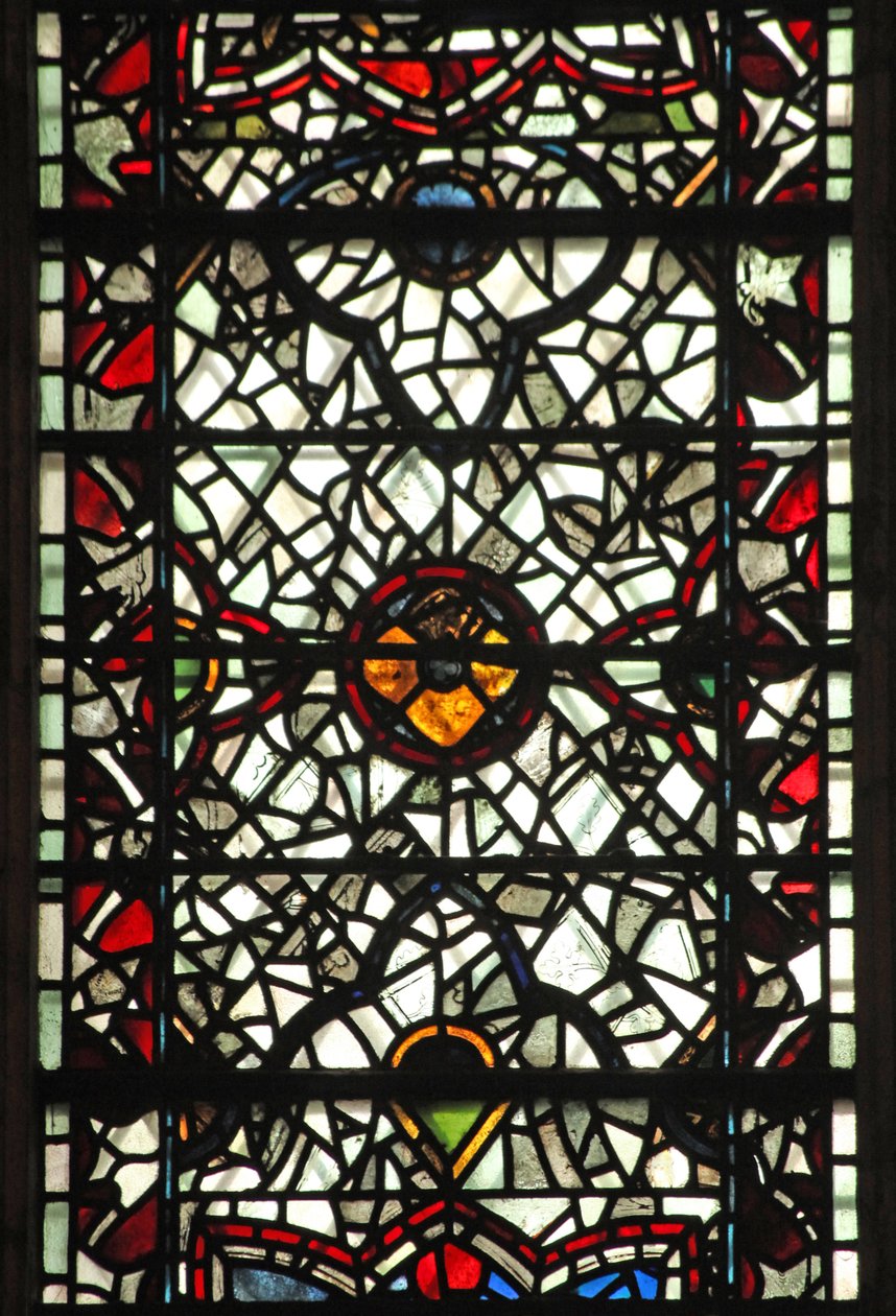 Vetrata w57 raffigurante grisaille da English School