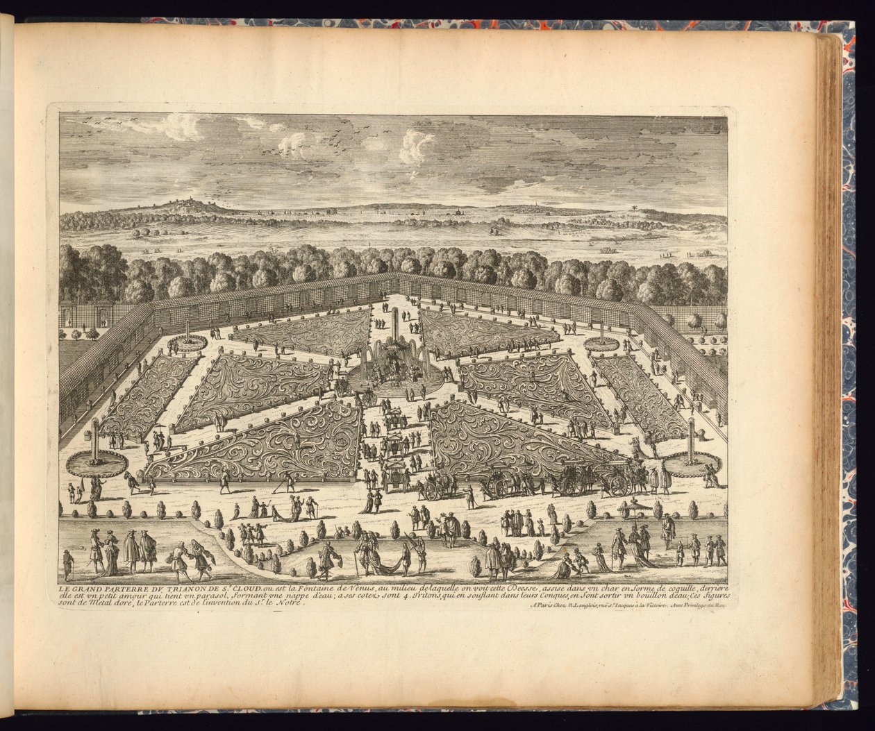 Stampa (Francia), ca. 1660 da Engraved by Gabriel Perelle