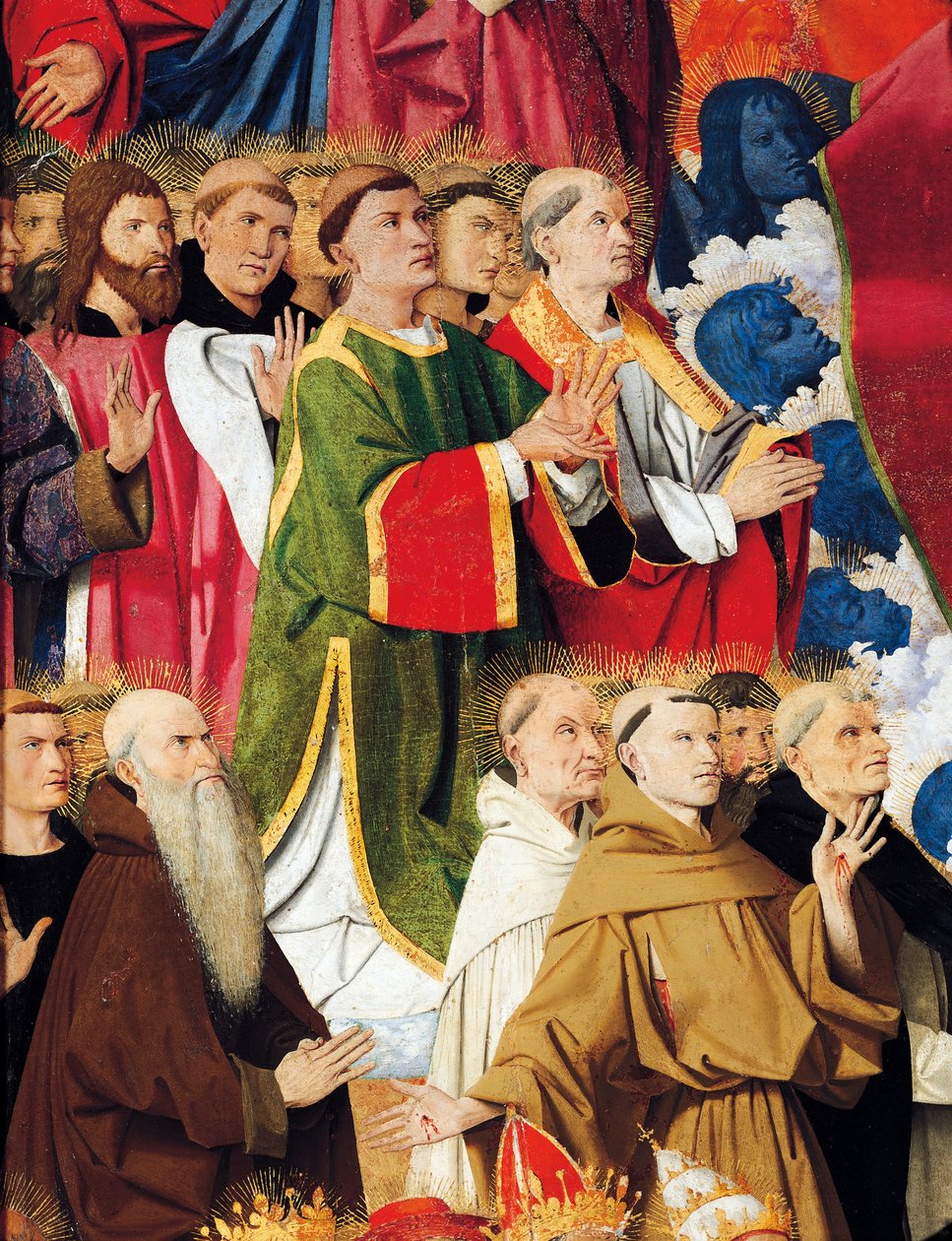 Ordini religiosi e clero (dettaglio) da Enguerrand Quarton