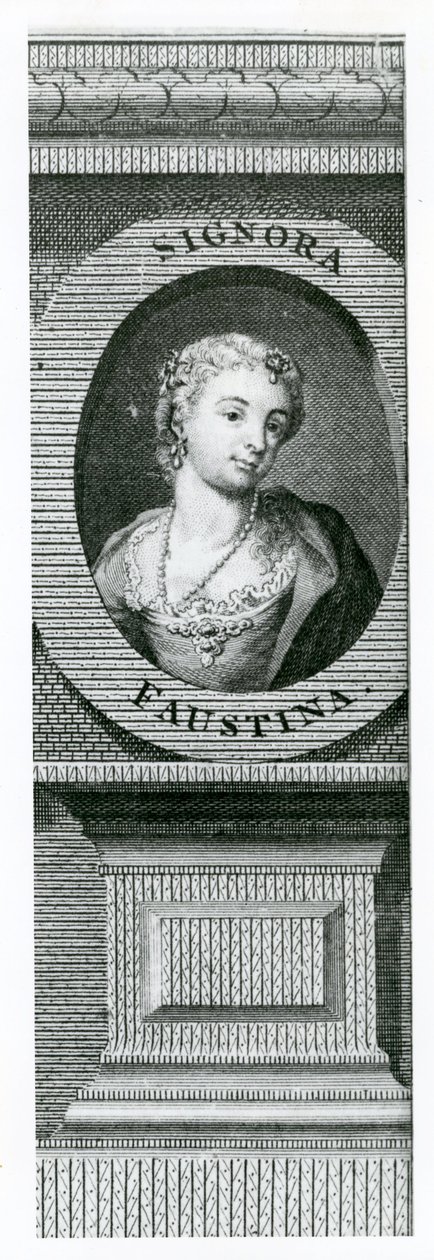 Faustina Bordoni (1697-1781) da Enoch Seeman