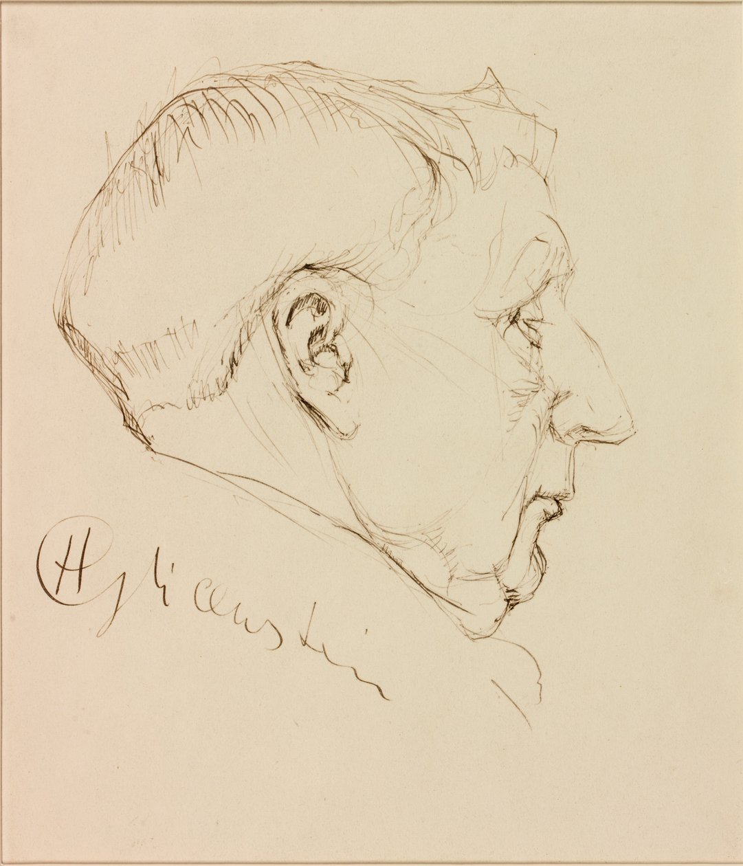 Ritratto di George Horton da Enoch Henryk Glicenstein