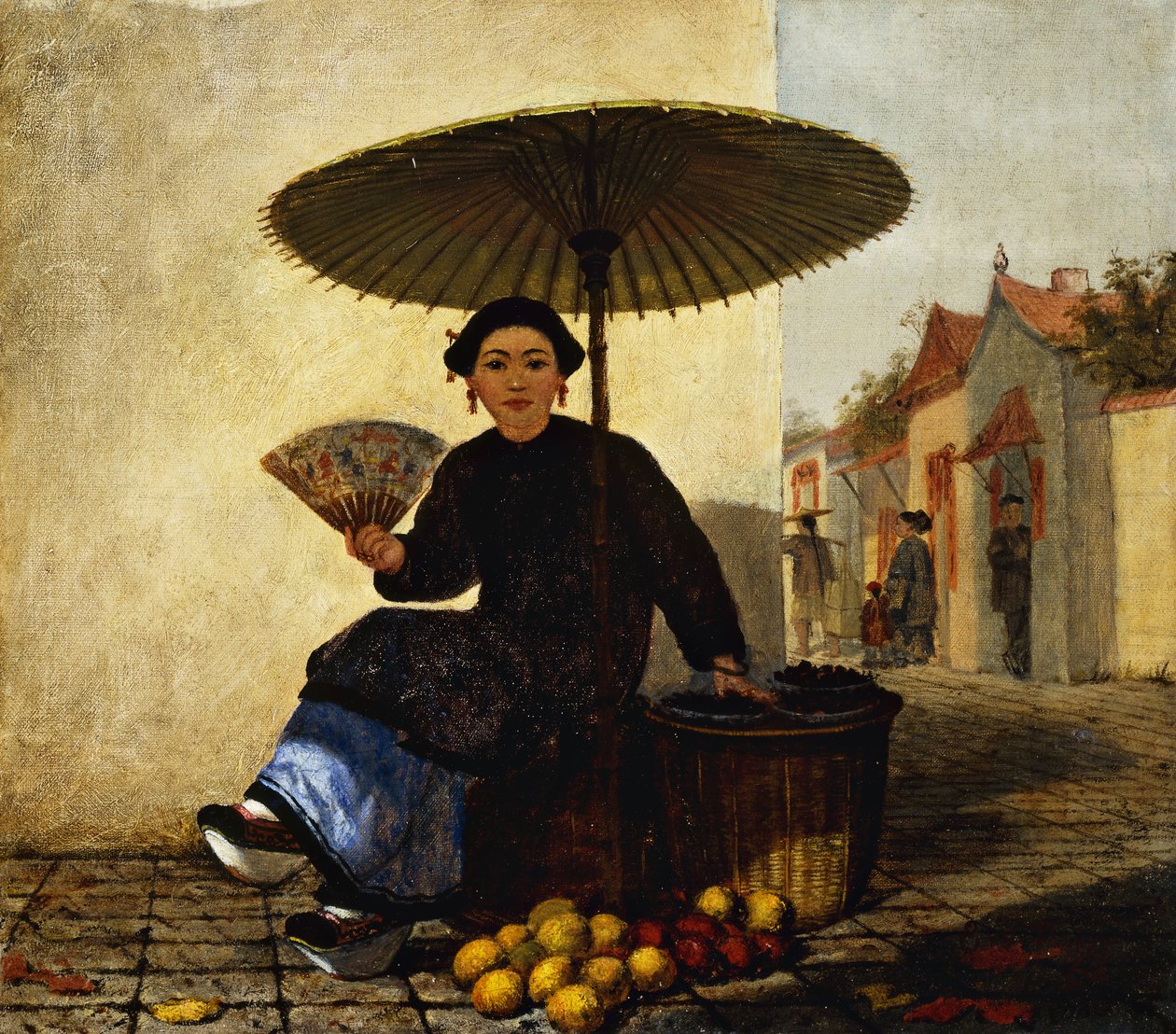 Venditore di Frutta, 1862 da Enoch Wood Perry