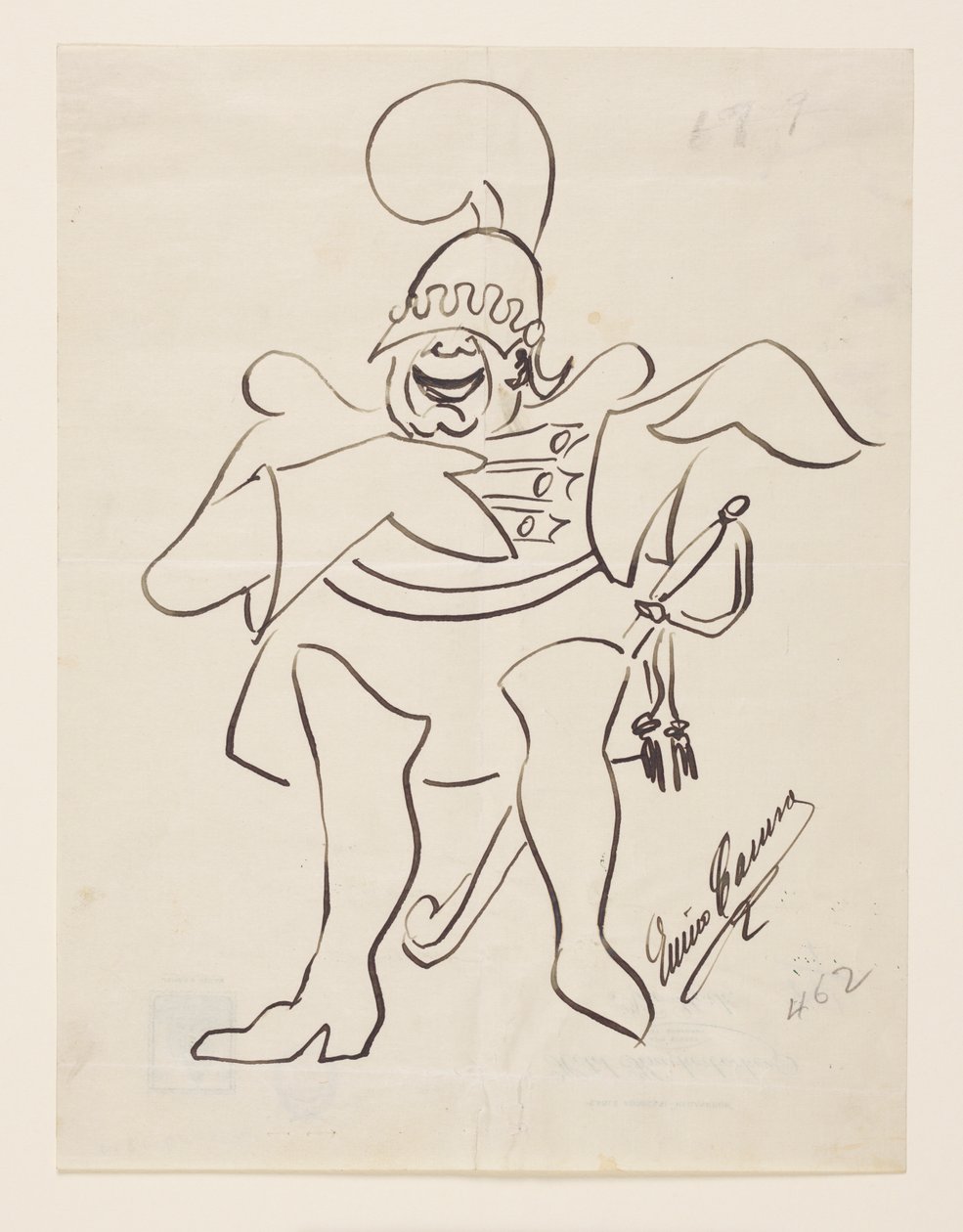 Enrico Caruso come Don José in "Carmen" da Enrico Caruso
