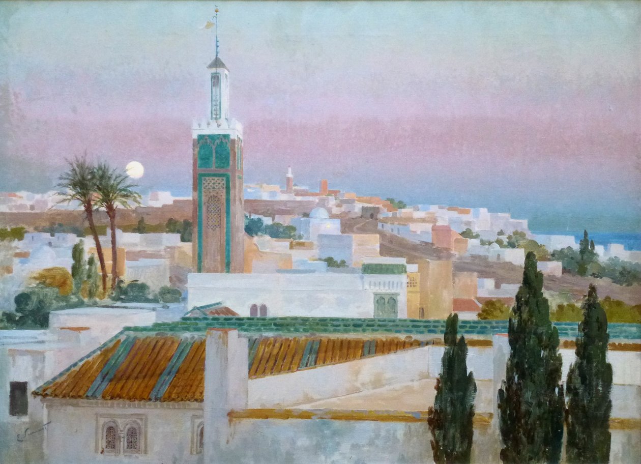 Tramonto a Tangeri da Enrique Simonet