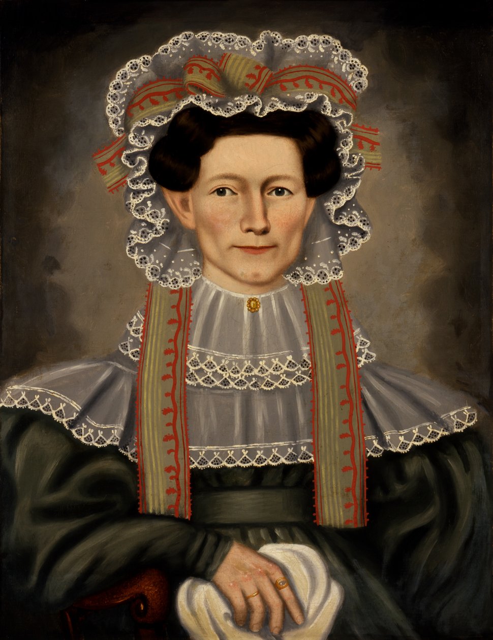 Signora della casa di Squire Williams, ca. 1829 da Erastus Salisbury Field