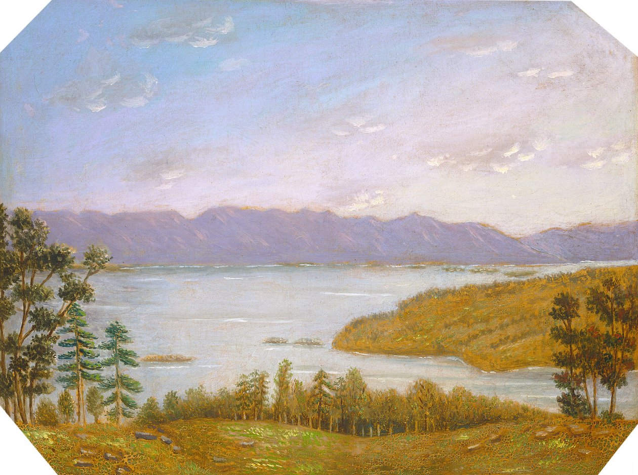 Stagno di Leverett da Erastus Salisbury Field