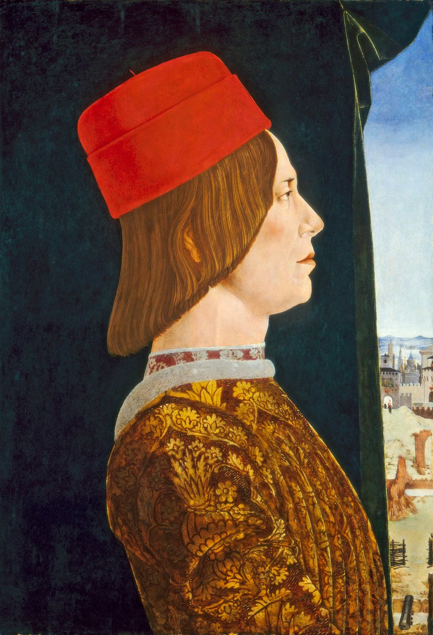 Giovanni II Bentivoglio, c. 1474-77 da Ercole de Roberti