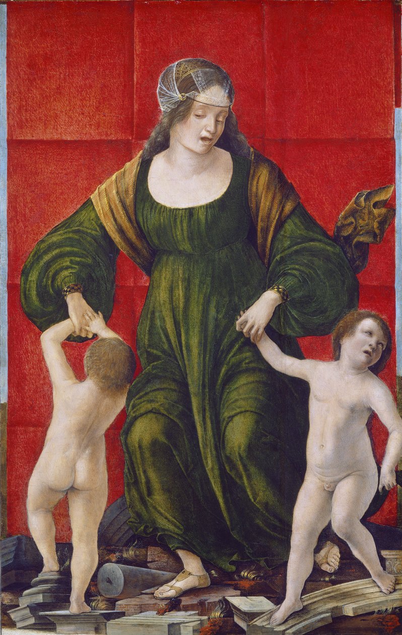 Moglie di Asdrubale e i suoi figli, c.1490-3 da Ercole de Roberti
