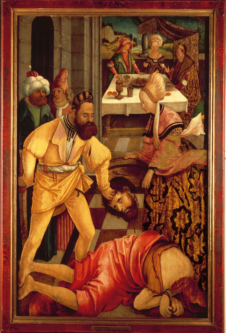 La decapitazione di San Giovanni Battista da Erhard Altdorfer