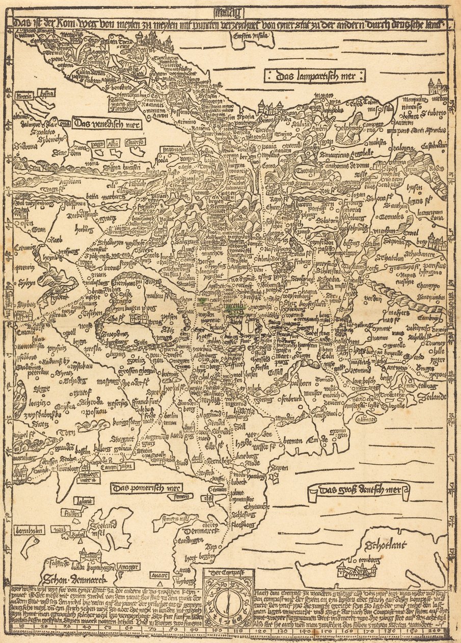 Mappa stradale dell