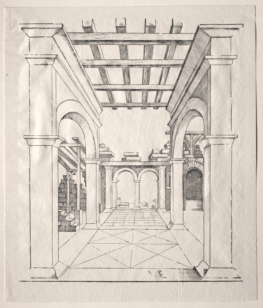 Un portico da Erhard Schon