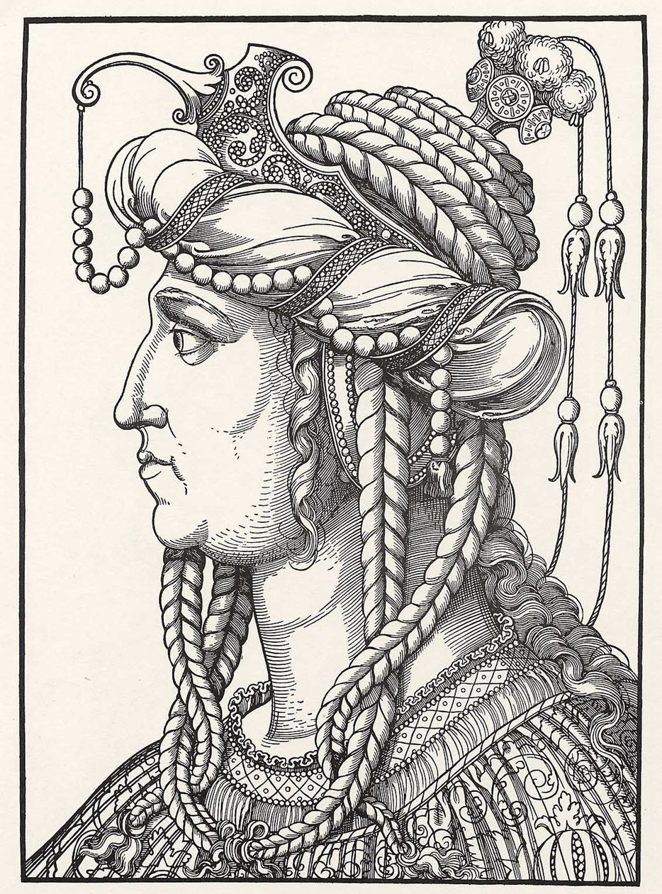 Ritratto della Sultana Roxelane da Erhard Schon