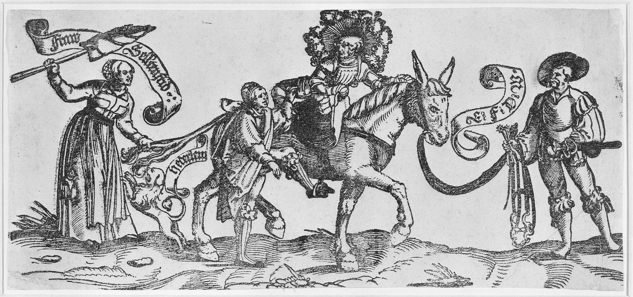 La bisbetica ("Frau Seltenfried") da Erhard Schon