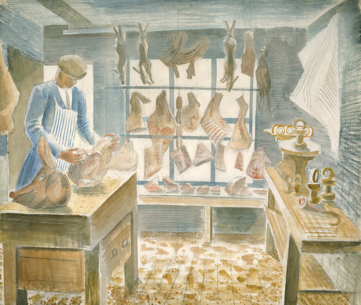 La macelleria da Eric Ravilious
