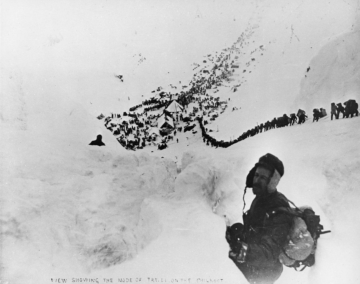 Modalità di viaggio sul Chilkoot da Eric A. Hegg