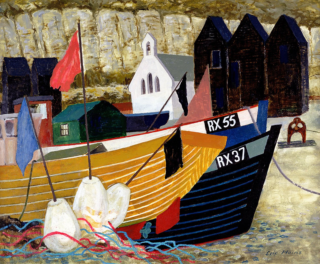Hastings ricordata da Eric Contemporary Artist Hains
