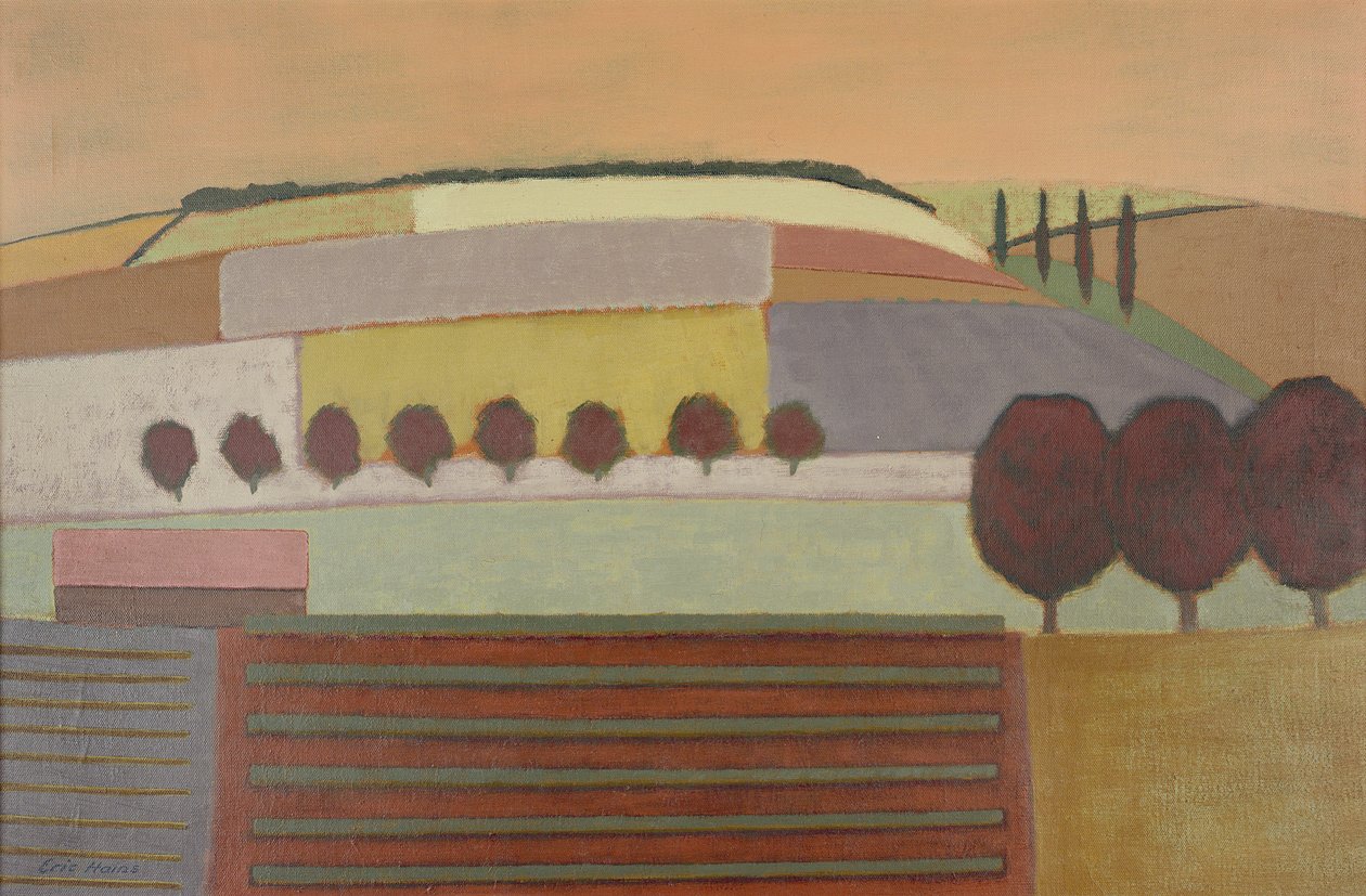Paesaggio di Roussillon da Eric Contemporary Artist Hains