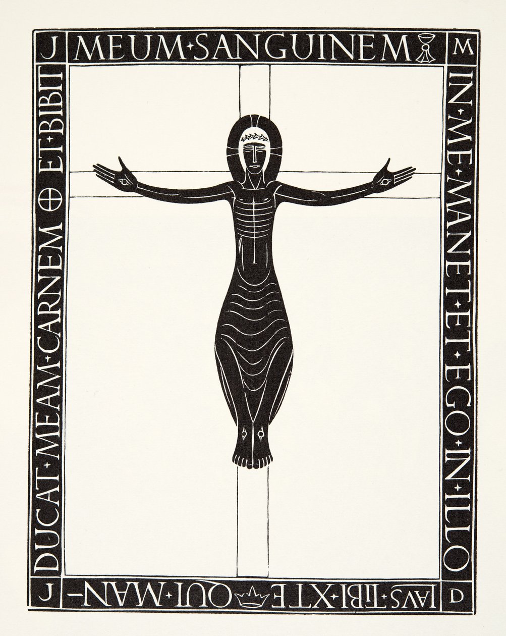 Crocifisso da Eric Gill