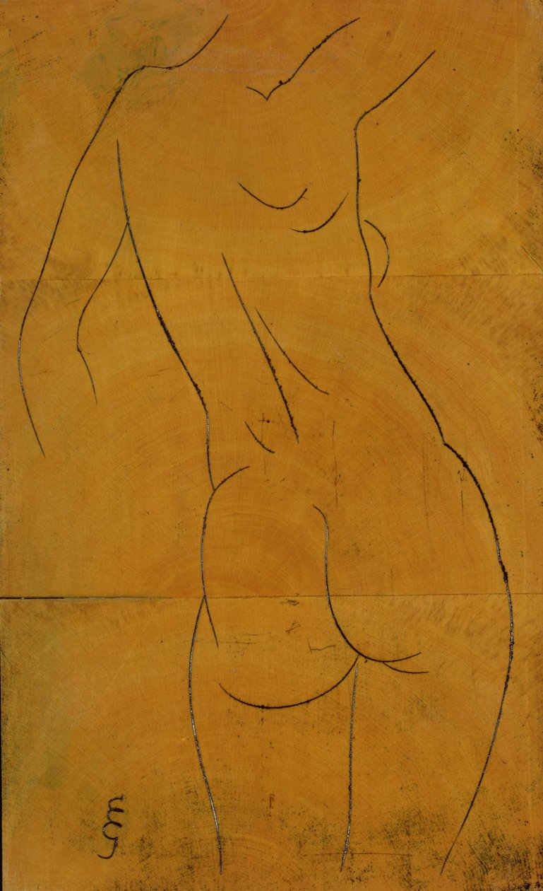 Nudo Femminile, Vista da Dietro da Eric Gill