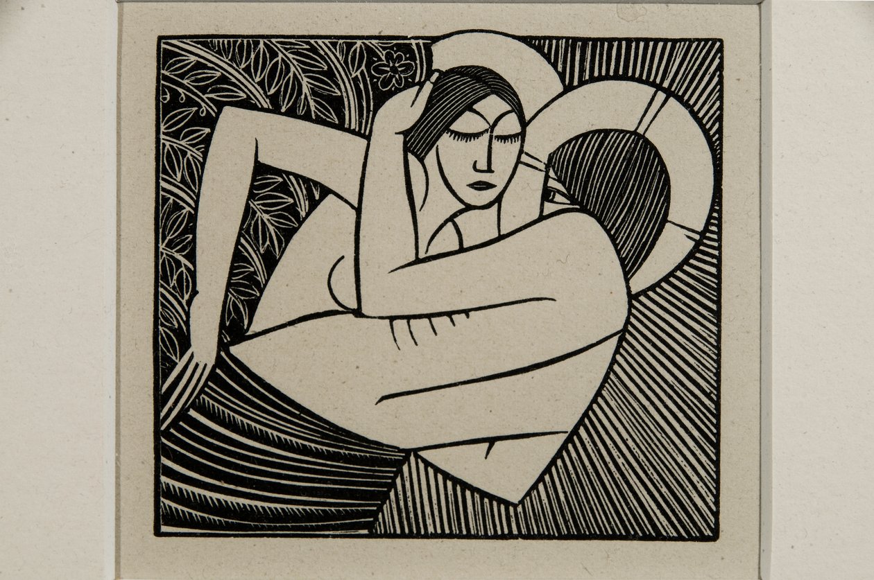 Sostienimi con le mele da Eric Gill