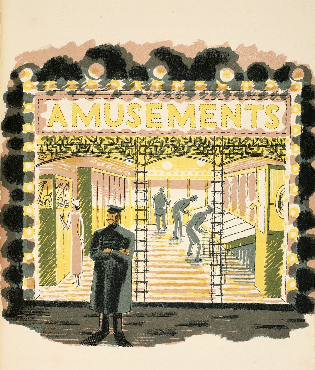 Sala giochi, illustrazione da 