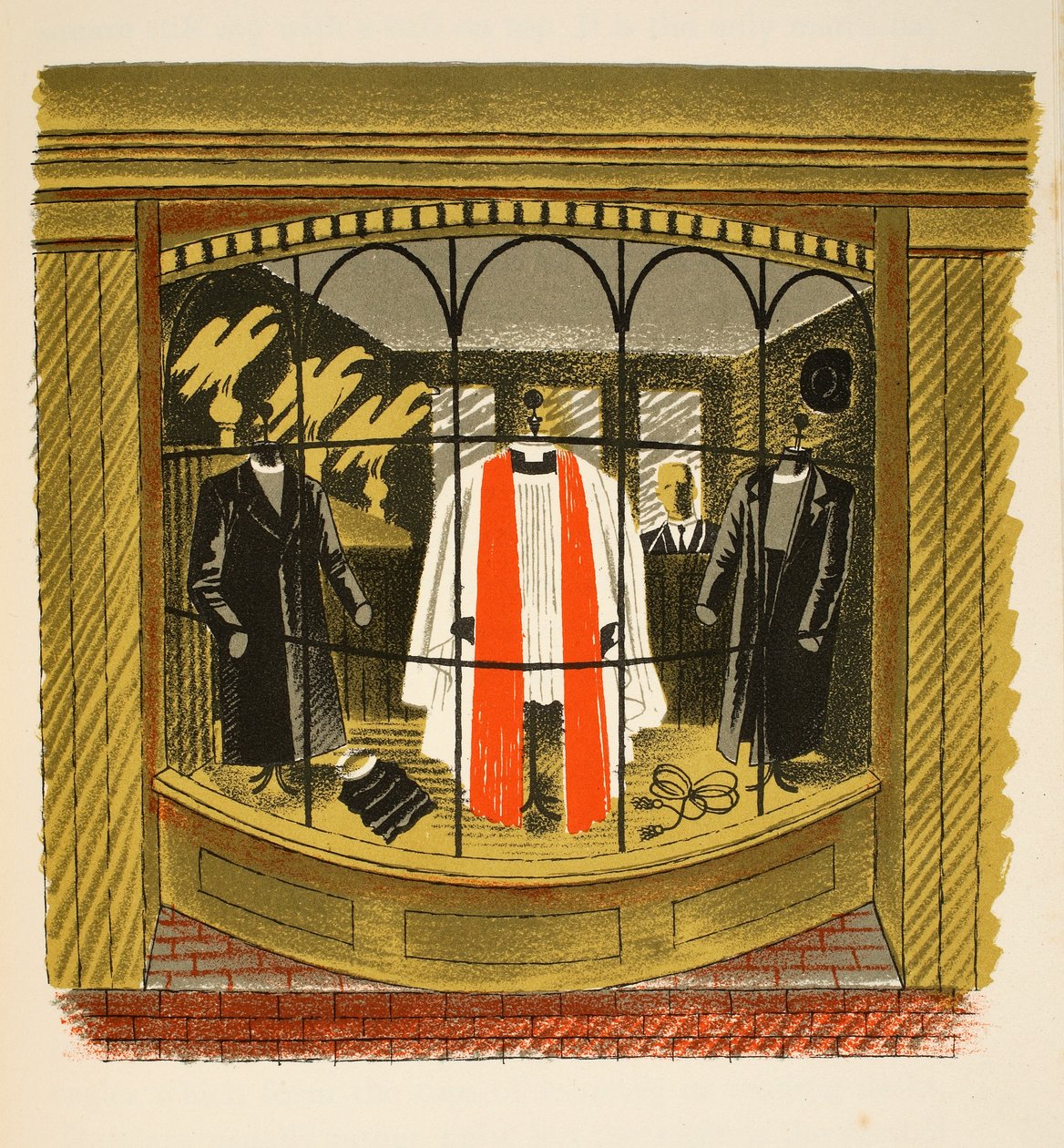Fornitore clericale, illustrazione da 