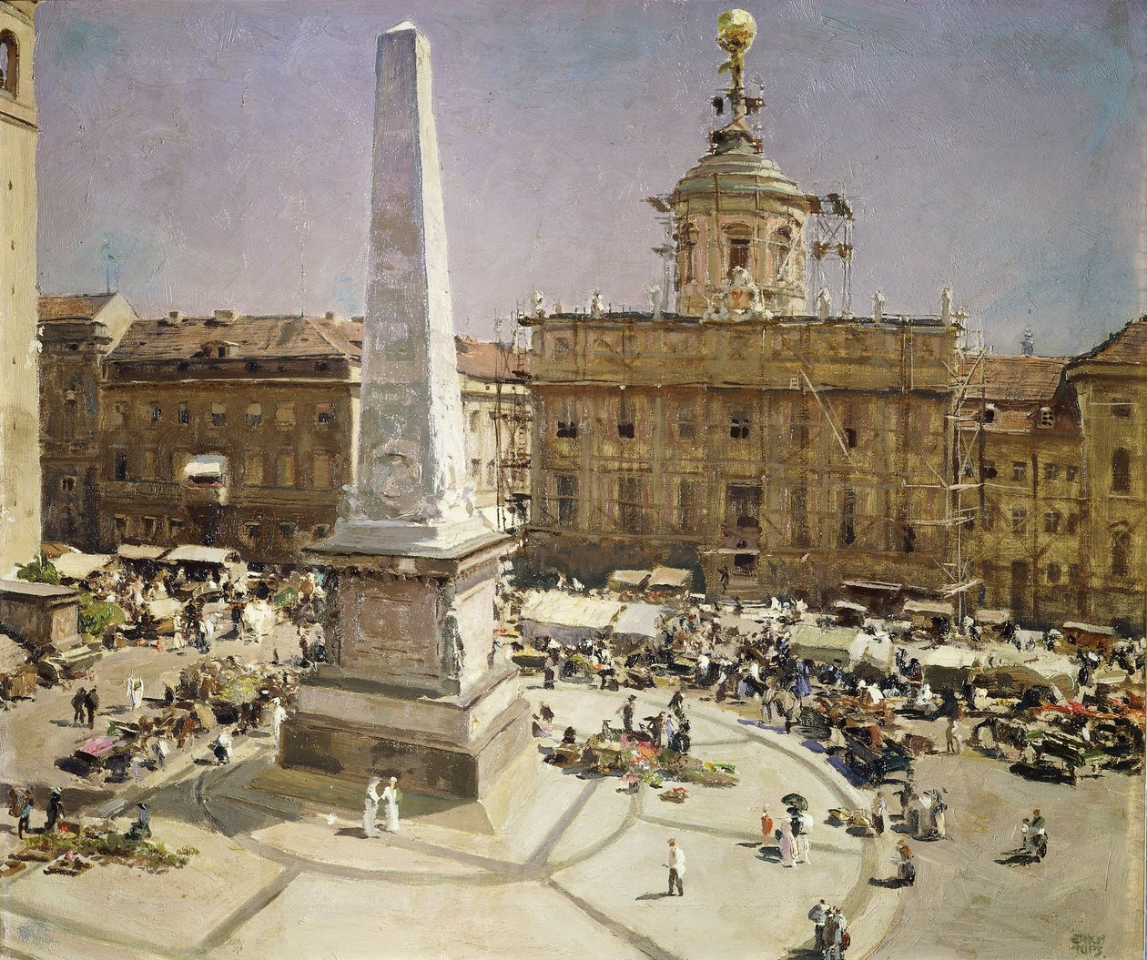 Piazza Santa Maria Maggiore, Roma da Erich Kips