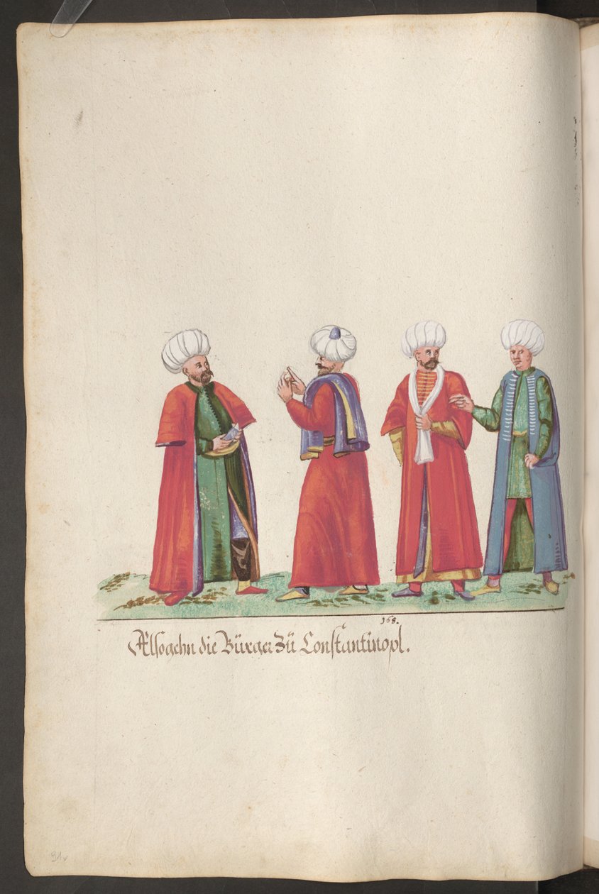 I Burgher di Costantinopoli da Erich Lessing