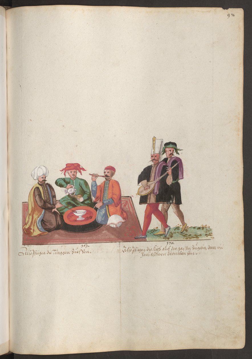 Pranzo dei Burgher di Costantinopoli da Erich Lessing