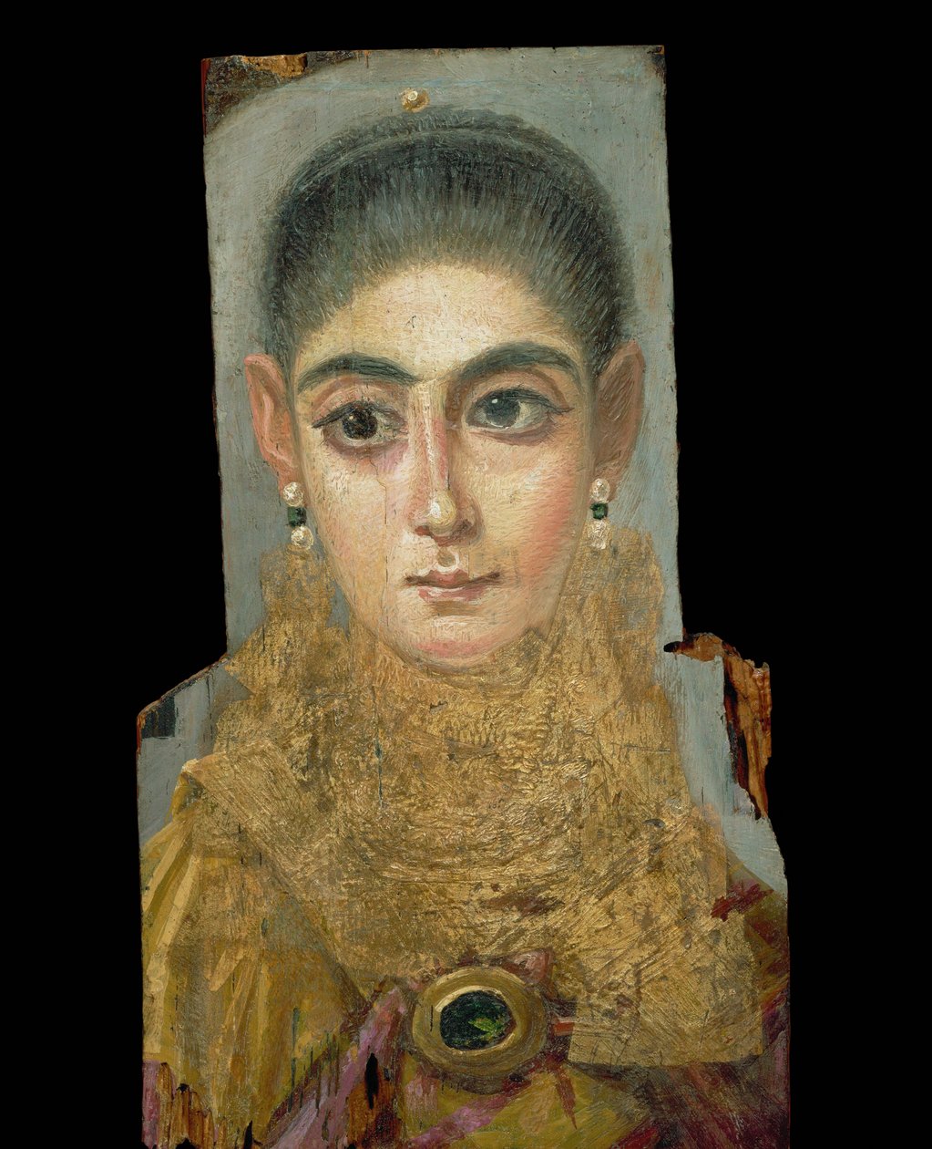 Ritratto funebre di donna, da Antinopolis ... da Erich Lessing