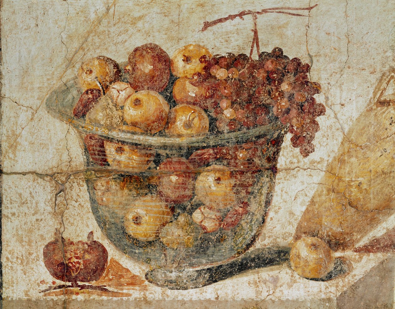 Bicchiere con frutta da Erich Lessing