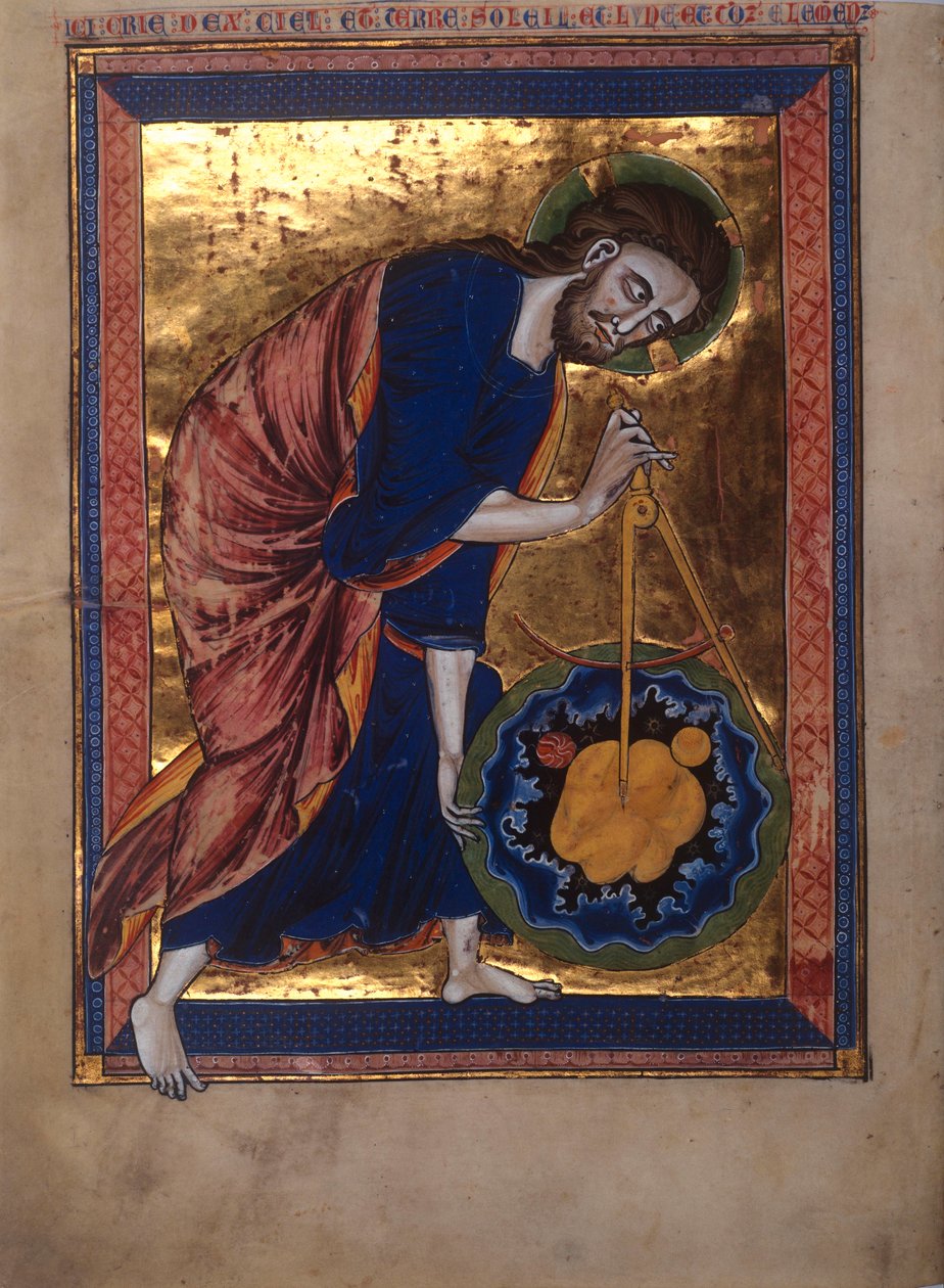 Dio Padre che misura l