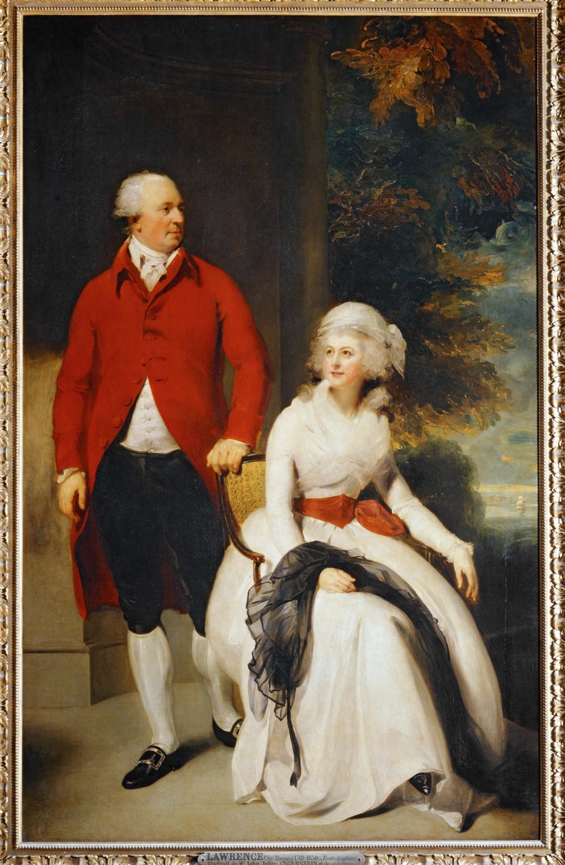 I coniugi John Julius Angerstein, banchieri ... da Erich Lessing