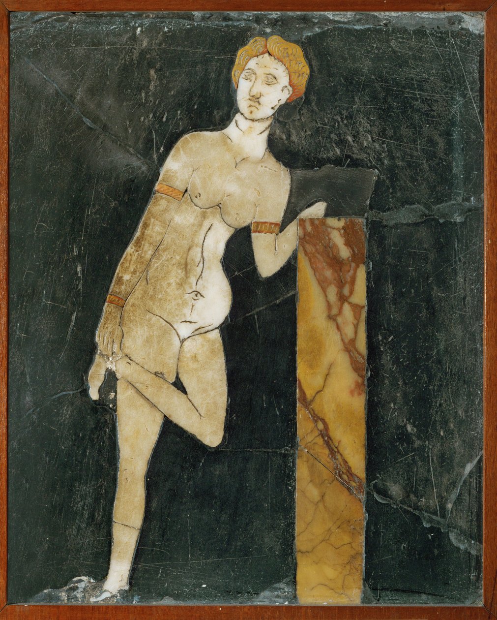 Venere si toglie il sandalo da Erich Lessing