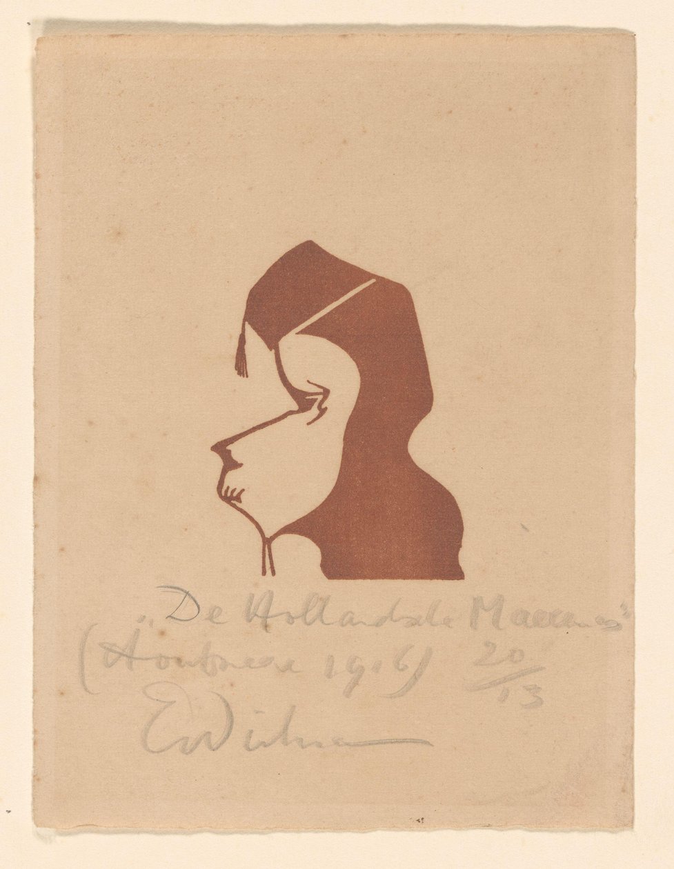De Hollandsche Maecenas da Erich Wichmann (signed by artist)
