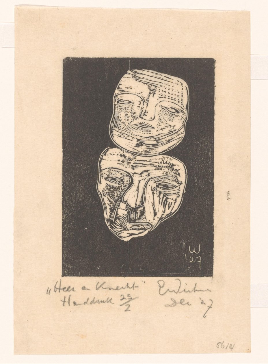Signore e servo da Erich Wichmann (signed by artist)